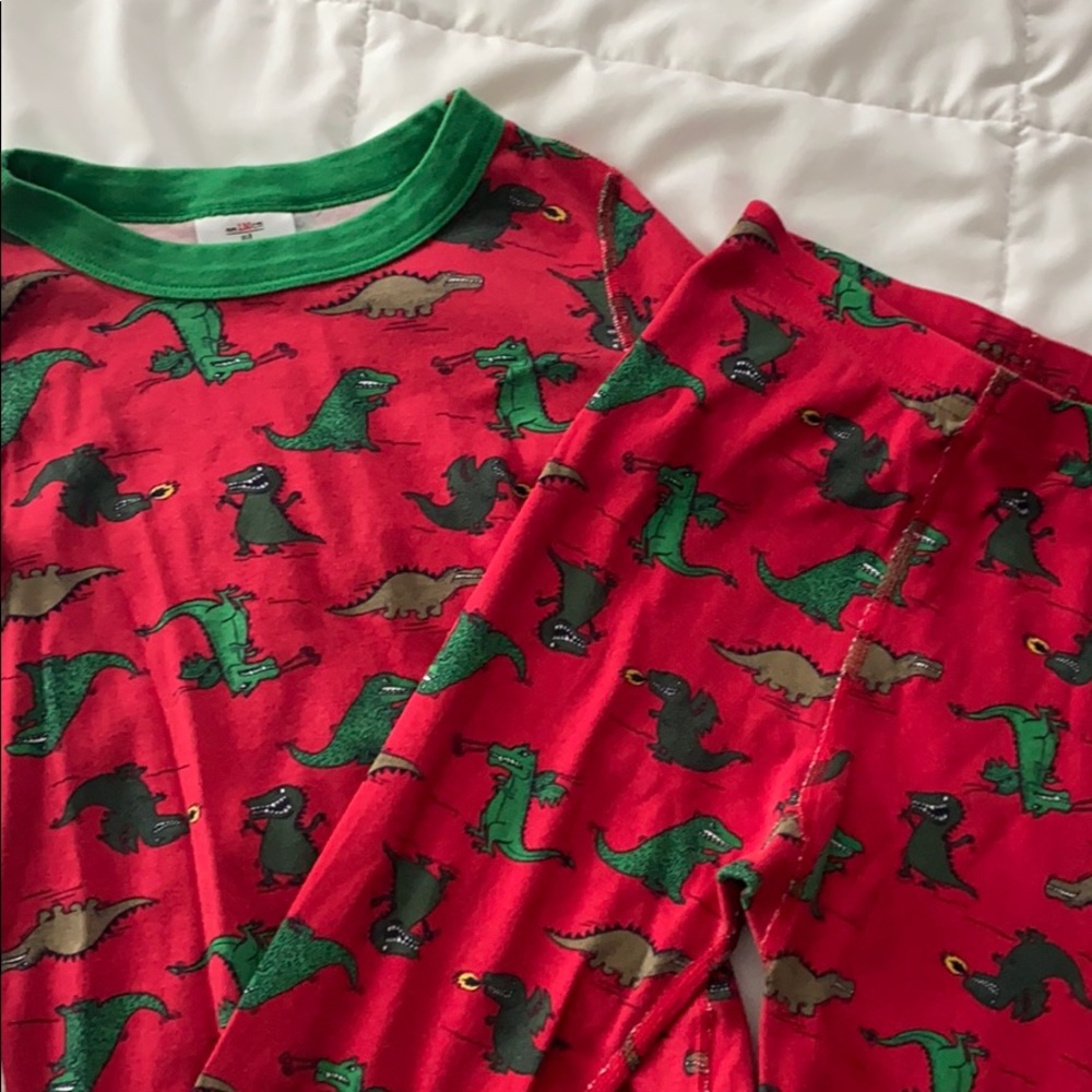 Hanna Anderson Fitted Dinosaur pajamas